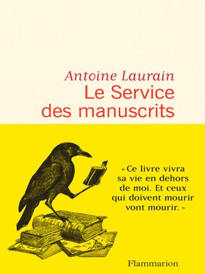 cover image of Le Service des manuscrits